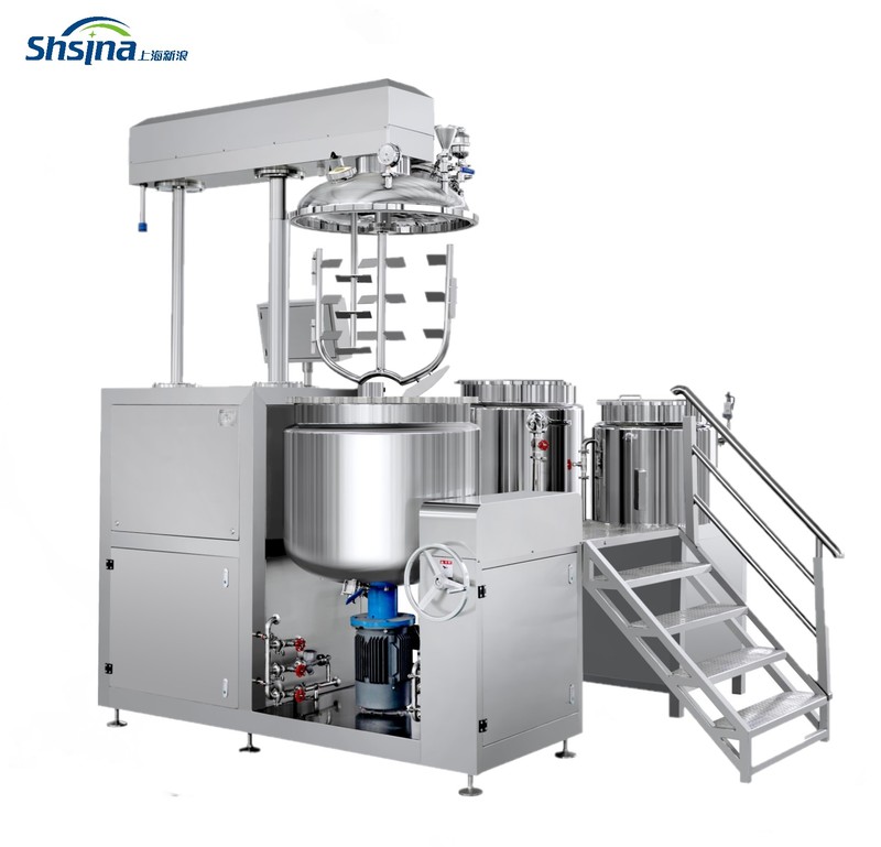 Vacuum Emulsifier Homogenizer Making Machine for