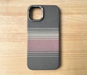 เคสโทรศัพท์มือถือจอห์นสันพร้อมฟังก์ชั่นขาตั้งแบบแถบสำหรับเคสป้องกันคาร์บอนไฟเบอร์สำหรับ 14 โปรแม็กซ์ - Product Image 3