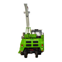 Récolteuse de fourrage automotrice 9QZ-3300B avec base de coupe robuste et haute précision de hachage pour ensilage