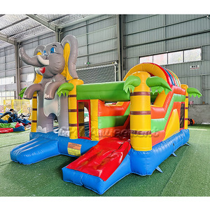 <span class=keywords><strong>Castillo</strong></span> Inflable Comercial Din En14960 Hpfburg Elephant Bounce House, Compra un Combo con Tobogán - Product Image 1