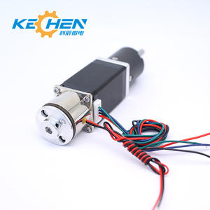 Motor paso a paso planetario con engranajes Ke Chen de 28 mm, ángulo de paso de 1.8 grados con freno para bote de basura inteligente - Product Image 3