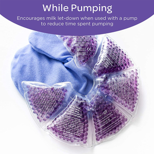 Hot bán nóng và lạnh vú Pad tái sử dụng giảm engorgement vú điều dưỡng Gel Ice Pads - Product Image 3