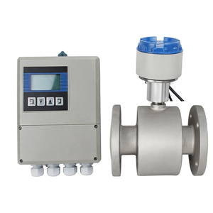 เครื่องวัดการไหลของ DN50 AC220V วัสดุเหล็กหล่อเครื่อง4-20Ma แบบมีแผ่นแม่เหล็กไฟฟ้า - Product Image 3