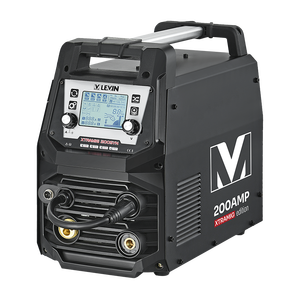เครื่องเชื่อมมิก/แม็ก รุ่น LEVIN Semi-Automatic Synergy 110V/220V ระบบอินเวอร์เตอร์ IGBT แบบไม่ใช้แก๊ส แรงดันไฟฟ้าคู่ <span class=keywords><strong>200</strong></span> แอมป์ ใหม่ 7.1 กิโลวัตต์ - Product Image 1