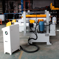 Machine à tenonner et à fraiser automatique à double extrémité pour le travail du bois, robuste, avec vitesse variable