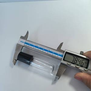 Bán buôn 8ml Tinh dầu massage cầm tay kính cuộn trên chai nước hoa mỹ phẩm với con lăn thủy tinh bóng - Product Image 5