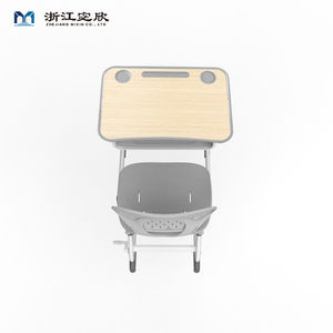 โต๊ะและเก้าอี้นักเรียนง่ายต่อการยกโต๊ะการเรียนรู้ - Product Image 3