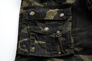 Nuevos Pantalones Cortos Cargo Holgados de Camuflaje para Hombre, Pantalones Cortos de Camuflaje Frescos para Verano - Product Image 5