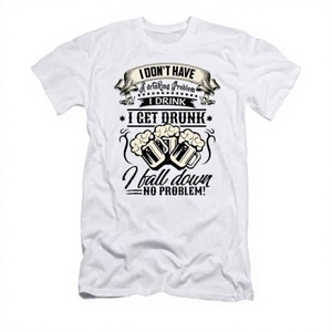 T-shirts en coton premium pour hommes, décontractés, à manches courtes, col rond, respirants, confortables, pour tous les jours, streetwear, mode - Product Image 2