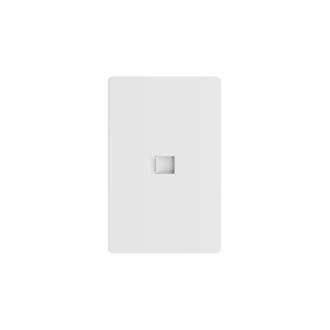 Interruptor pared 2 botones 1 vía 16A 110-250V panel pared apto Tailandia España México Perú viviendas hoteles instalación eléct - Product Image 1