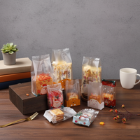 Sac en polyéthylène personnalisé à fond plat et soufflets latéraux, idéal pour les cadeaux de Noël, les fêtes d'enfants et les produits de boulangerie - Offre Spéciale