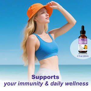 Gouttes liquides <span class=keywords><strong>multivitamin</strong></span>ées (saveur <span class=keywords><strong>orange</strong></span>) sans OGM, véganes, pour adultes, apportant de l'énergie |   2 fl oz (60 ml) 2 portions par 24 mois - Product Image 6