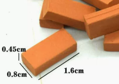 1 (tamaño: 1,6*0,8*0,45 cm)
