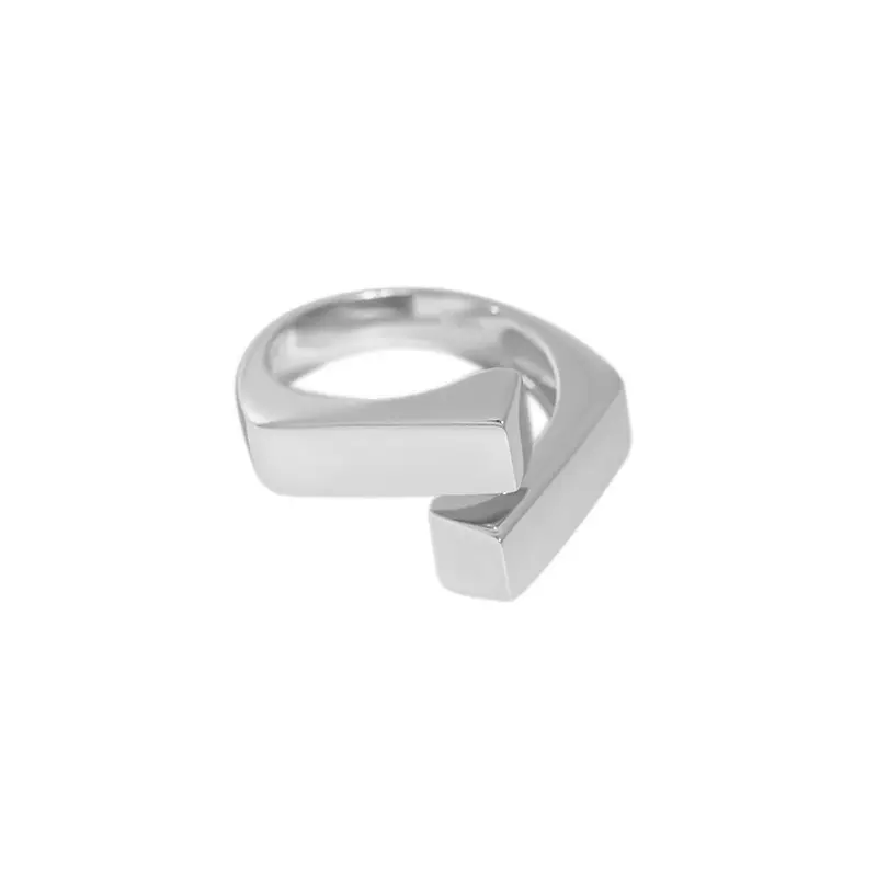 Корейские дизайнерские кольца из стерлингового серебра 925 пробы, модные ювелирные кольца