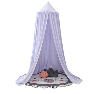 Blauwe Tone Serie Koepelbed en Baby Muskietennet met Prinsessenster - Product Image 1