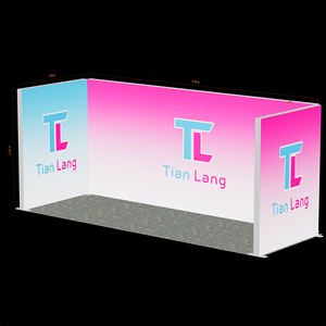 Expositor Gráfico de Tela con Marco de Aluminio de 6*3M, Montaje sin Herramientas, Envío Global, Directo de Fábrica, Servicio de Diseño Personalizado OEM - Product Image 3