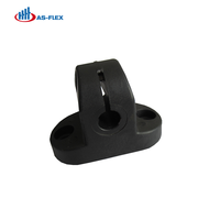 Support de rail de guidage de convoyeur à pince en T, pince de type T en plastique PA66 pour support de transition de garde-corps de convoyeur