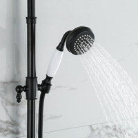 Système de douche exposé classique, robinet de douche Antique de Style tuyau industriel