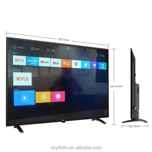 Téléviseur intelligent <span class=keywords><strong>32</strong></span> <span class=keywords><strong>pouces</strong></span> Full HD 1080p LED LCD Android <span class=keywords><strong>TV</strong></span> pour hôtel, HDTV en promotion, grade A+, boîtier noir - Product Image 3