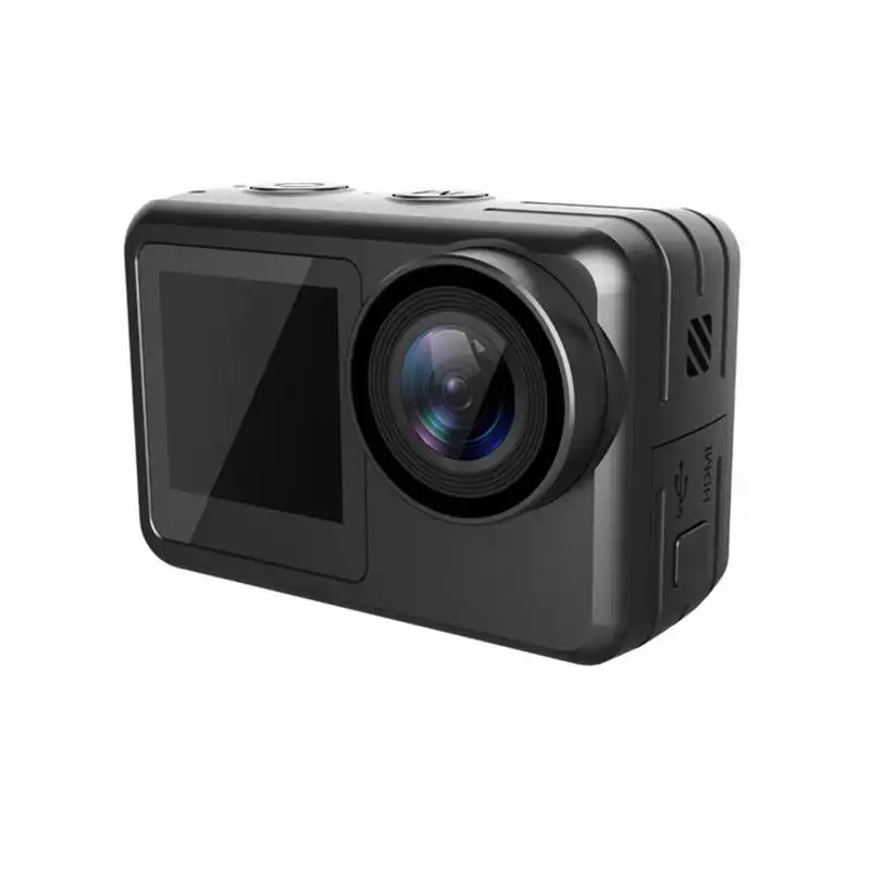 Hdking 1080p 4k 60fps waterproof wifi sport camera 360 gimbal touch screen accessories moitors action cameras