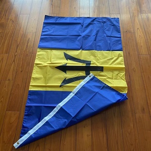 Precio barato <span class=keywords><strong>Bandera</strong></span> de <span class=keywords><strong>Barbados</strong></span> 3 'x 5' Banderas de <span class=keywords><strong>Barbados</strong></span> 90X150 cm Banner 3x5 pies - Product Image 5