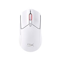 Souris de jeu sans fil Haste 2 blanche Rgb compatible avec les ordinateurs