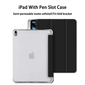 Funda de tableta inteligente de <span class=keywords><strong>nuevo</strong></span> diseño para Ipad Air 11 2024 Borde suave a prueba de caídas con funda con ranura para bolígrafo - Product Image 3
