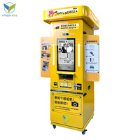 VFresh Vintage Venta caliente Popular Máquina Inteligente para negocios periódico Photo Booth máquina expendedora
