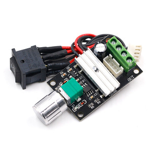 Controlador de Velocidad de Motor DC PWM 6V 12V 24V 3A con Interruptor, Módulo de Control de Avance y Retroceso - Product Image 1