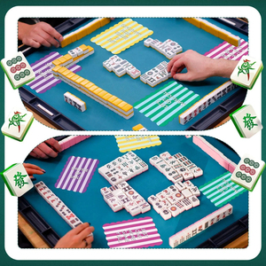 Wholesale Custom Mahjong Shuffler Cards Manufacturer <b>Plastic</b> <b>Tile</b> Mixer Set Private Label - Product Image 6