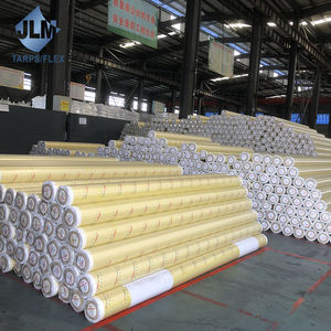 Venta caliente tela de Pvc 400-700 GSM Material rollo de lona impermeable resistente al desgarro duradero para cubierta de camión/columna de aire/estanque - Product Image 6