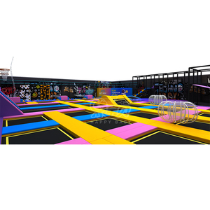 China Manufacturer 350 Sqm Commercial Indoor <b>Trampoline</b> Jump Zone Indoor Bounce Park for Kids - Product Image 3