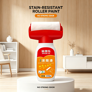 สีลาเท็กซ์แบบลูกกลิ้ง ปกปิดดีเยี่ยม สูตรปลอดกลิ่น เป็นมิตรต่อสิ่งแวดล้อม ปกปิดคราบสกปรกบนผนังภายในและฟื้นฟูผนัง - Product Image 1