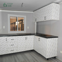 Casa Prefabricada Pequeña y Móvil de Hebei YITOP, Contenedor Expandible, Vivienda Integrada, Oficina Móvil con Baño y Cocina