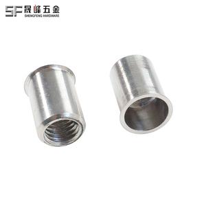 A2 A4 Paslanmaz Çelik Perçin Somunu M3-M12 6-32 8-32 10-24 1/4 5/16 <span class=keywords><strong>3</strong></span>/8 1/2UNC Düşük Başlı Yuvarlak Somun Perçinler Perçin Somunu Aleti ile - Product Image 2