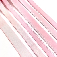 Bande élastique en nylon peluche pour soutien-gorge, vente en gros d'usine