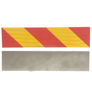 Rivestimento riflettente per camion perline di vetro riflettente in alluminio inclinato rettangolare posteriore riflettente pannello in lamiera d'acciaio - Product Image 1