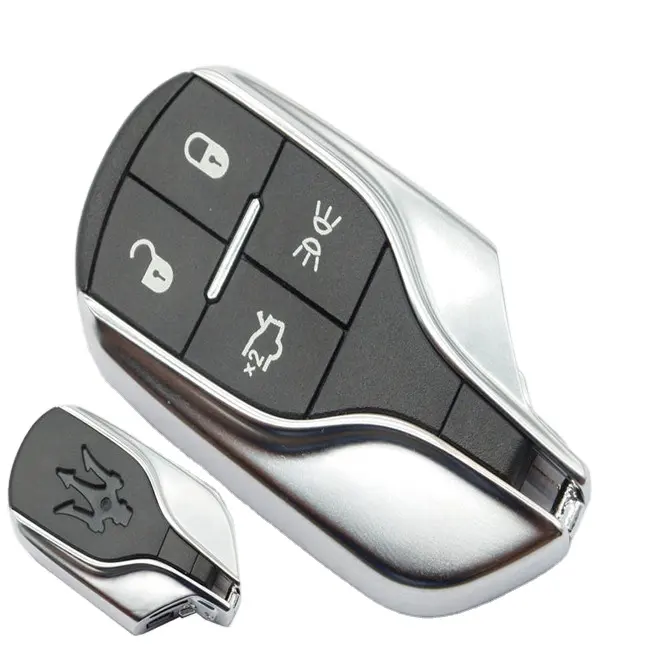 शीर्ष गुणवत्ता नवीनतम गाड़ी की चाबी दूरदराज के रिक्त खोल मासेराटी 4 बटन स्मार्ट कुंजी