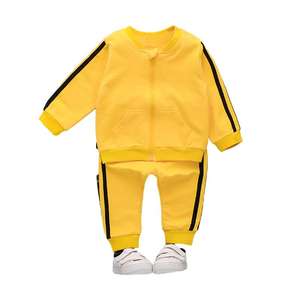 Nouveaux ensembles de sport pour enfants, survêtements zippés, survêtements personnalisés avec logo, survêtements pour jeunes garçons, vêtements pour tout-petits - Product Image 3