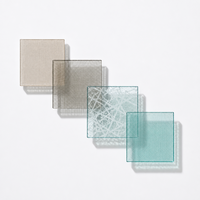 Cloison en verre artistique pour l'aménagement intérieur moderne des boutiques et la séparation des salons de thé d'hôtel avec verre filé