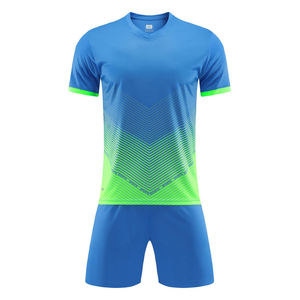 Индивидуальная Мужская Профессиональная футбольная форма высокого качества, дышащая футбольная одежда, включая Клубные рубашки, непосредственно от поставщика - Product Image 4