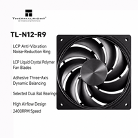 Thermalright TL-N12-R9 120mm PWM PC Case Fan 2400RPM LCP Lame 85.35CFM Roulement à billes double à débit d'air élevé