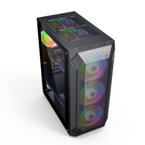 SAMA OEM Plastic Mid Tower ATX Computer Tower Case Gaming <span class=keywords><strong>PC</strong></span> Computer Case Gabinetes - Product Image 4