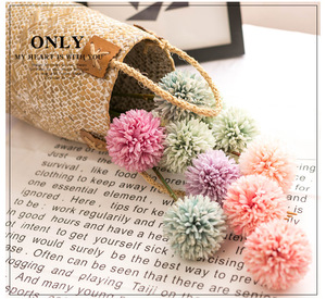 <span class=keywords><strong>ดอก</strong></span><span class=keywords><strong>เบญจมาศ</strong></span>ขนาดเล็กในกระถาง <span class=keywords><strong>ดอก</strong></span>ไม้ประดิษฐ์เดี่ยว <span class=keywords><strong>ดอก</strong></span>แดนดิไลออนทรงกลม จัดดอกไม้ - Product Image 2