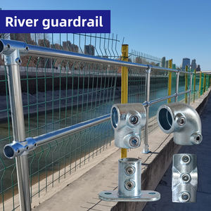 48.3mm ống kẹp mạ kẽm lan can phù hợp nhanh chóng kẹp lục giác vít an toàn guardrails - Product Image 5