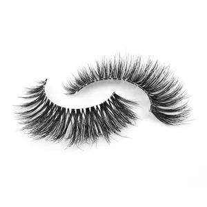 High Quality Wispy Lightweight Hollow Faux Mink Strip Lash Eyelash Supplier Dramatic Black False Eyelashes Faux Cils