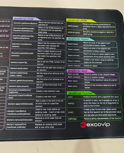 Alfombrilla de Ratón Grande con Guía de <span class=keywords><strong>JavaScript</strong></span> para Programadores y Desarrolladores Web, Alfombrilla de Escritorio Extendida con Base de Goma Antideslizante - Product Image 5