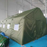 Tente de camping extérieure portable, imperméable, à montage rapide, gonflable, avec rangement, une chambre et un salon, tente BC