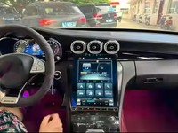 Écran de navigation Android Carplay pour Mercedes Benz Classe C W205 GLC X253 2015-2022, mise à niveau de l'écran LCD du tableau de bord et des aérateurs