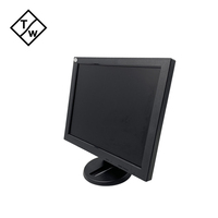 Moniteur de sécurité PC TFT LCD 14 pouces, entrée VGA, écran CCTV 1024x768, format 4:3, neuf, noir, remplacement pour ordinateur de bureau, haut-parleur intégré